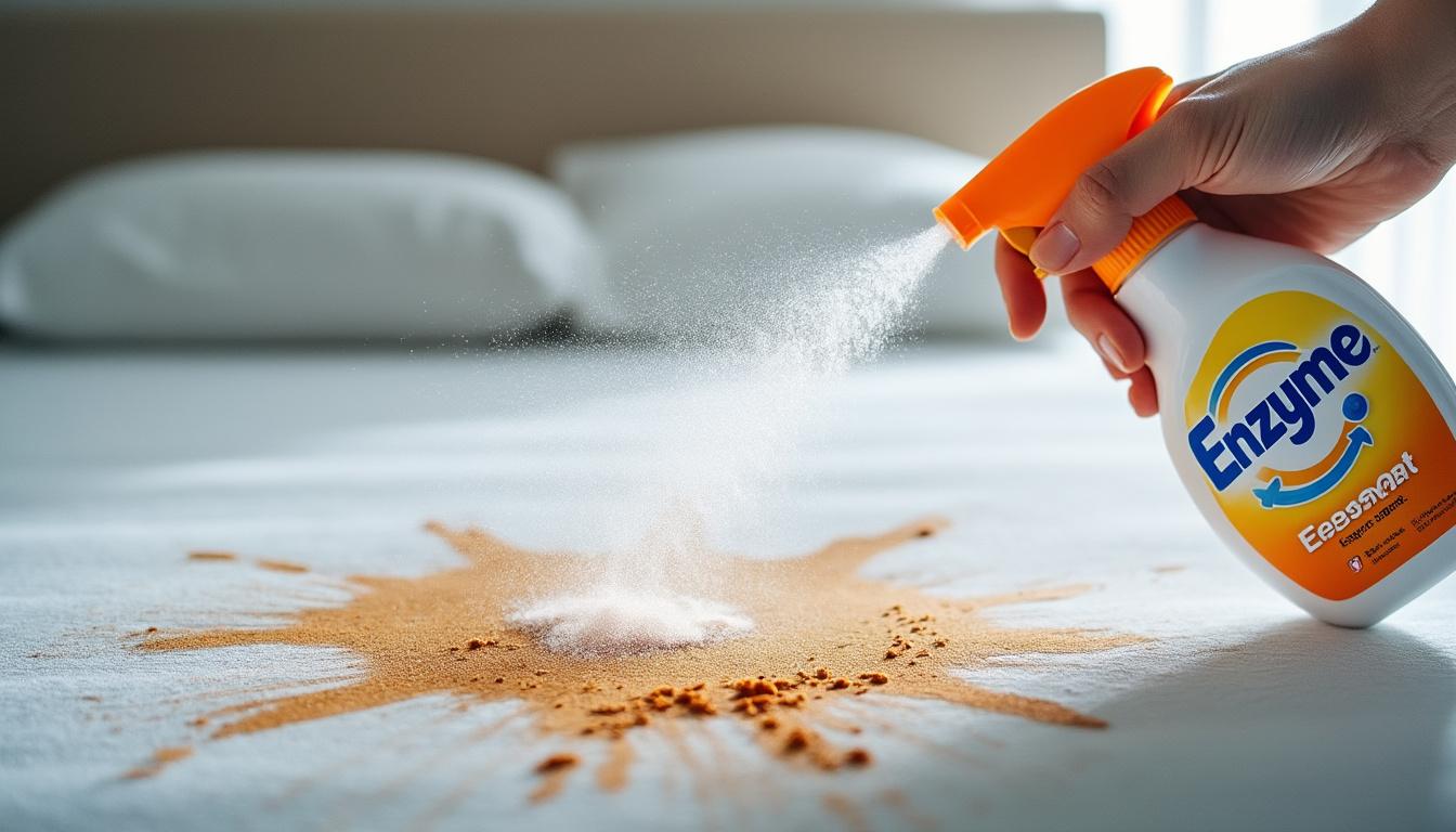 découvrez 5 astuces efficaces pour éliminer les taches de sang ou d'urine sur votre matelas. grâce à nos conseils pratiques, vous pourrez dire adieu aux taches indésirables et redonner à votre literie un aspect frais et propre.