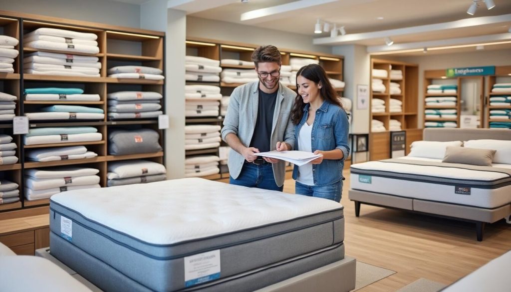 Découvrez les 7 critères essentiels pour bien choisir votre literie dans notre magasin spécialisé. Optimisez votre confort et votre sommeil avec nos conseils d'experts.