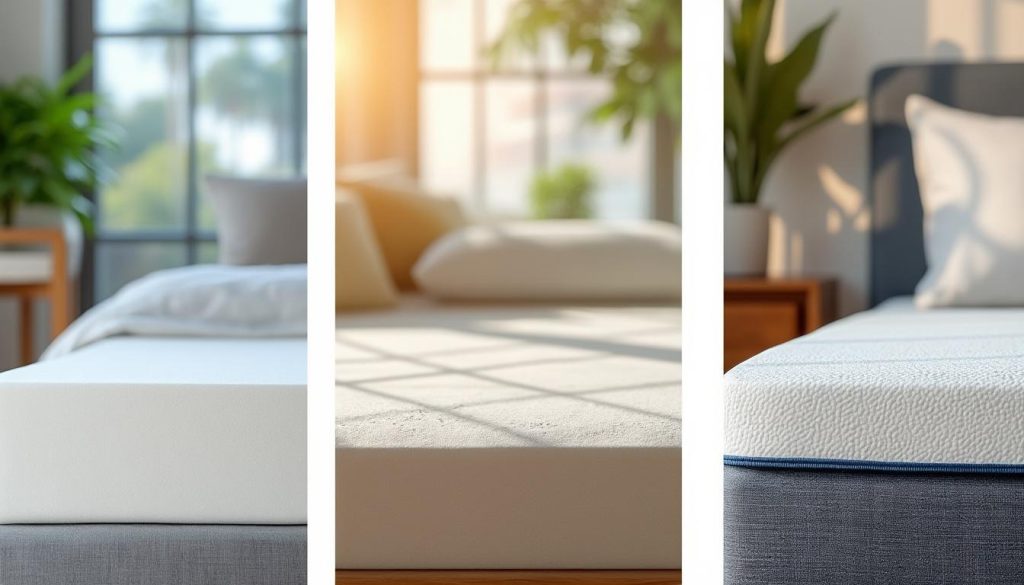 découvrez comment choisir le matelas idéal pour votre confort entre la mousse, le latex et les ressorts. comparez les avantages de chaque type pour un sommeil réparateur.