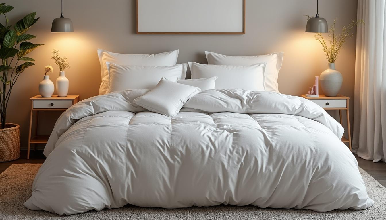 découvrez comment choisir la taille idéale de couette pour un lit 160x200 cm. nous vous guidons à travers les critères de sélection pour assurer votre confort et votre style. profitez de nuits douces et adaptées à vos besoins.