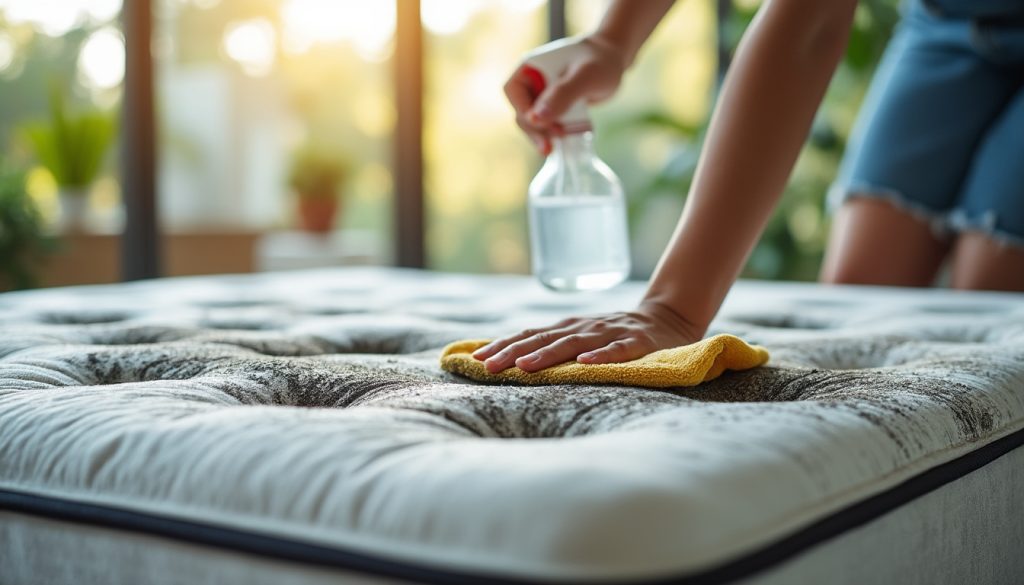 découvrez nos conseils pratiques pour nettoyer efficacement un matelas moisi ou humide, éliminer les moisissures et prévenir leur réapparition afin d'assurer un sommeil sain et hygiénique.