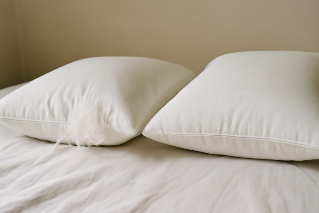 découvrez les différences entre oreiller en plumes naturelles et oreiller synthétique pour choisir celui qui vous offre le meilleur confort et un sommeil réparateur.