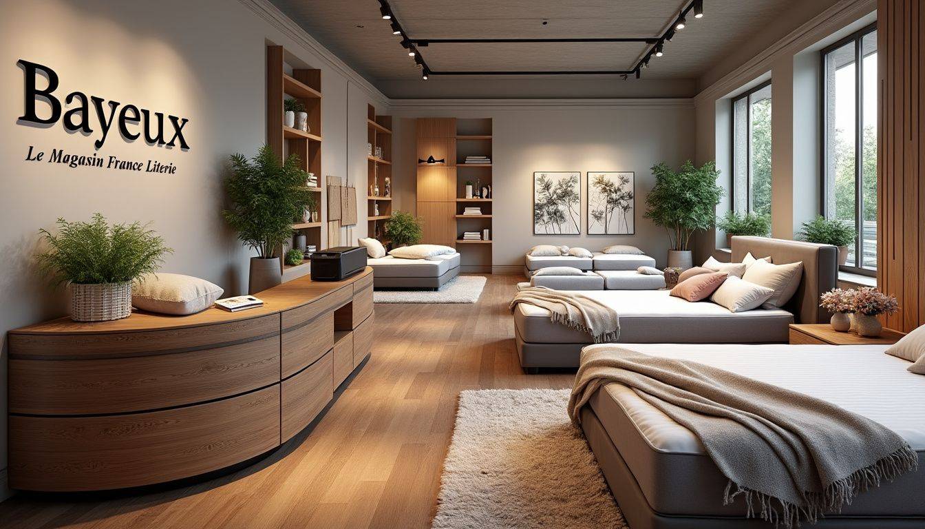découvrez le magasin france literie à bayeux, votre adresse incontournable pour trouver le matelas parfait qui vous garantira un sommeil réparateur. explorez notre large sélection de matelas de qualité adaptés à tous les besoins et profitez de conseils d'experts pour un confort optimal.