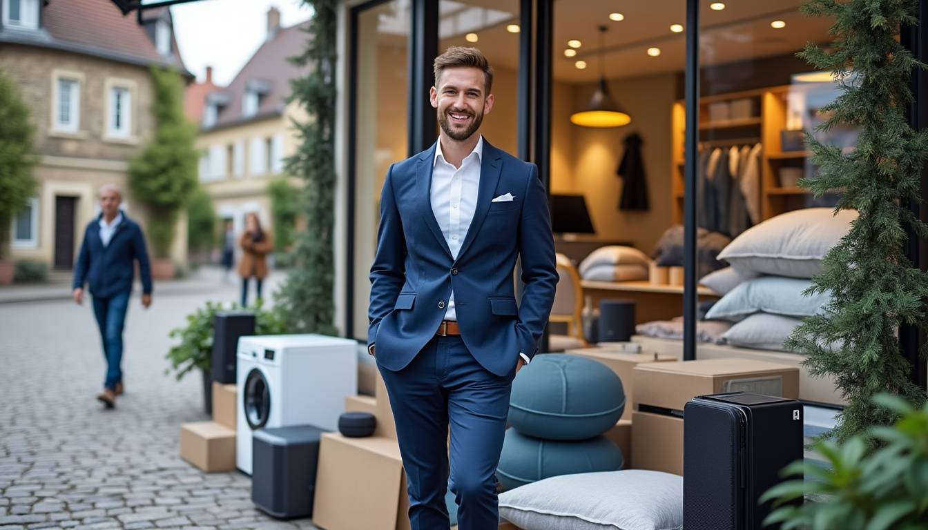 découvrez l'histoire inspirante d'un jeune entrepreneur de 24 ans qui se lance dans le monde du commerce en ouvrant un magasin spécialisé en électroménager, produits d'image, de son et literie, au cœur d'une commune dynamique du nord de la sarthe.