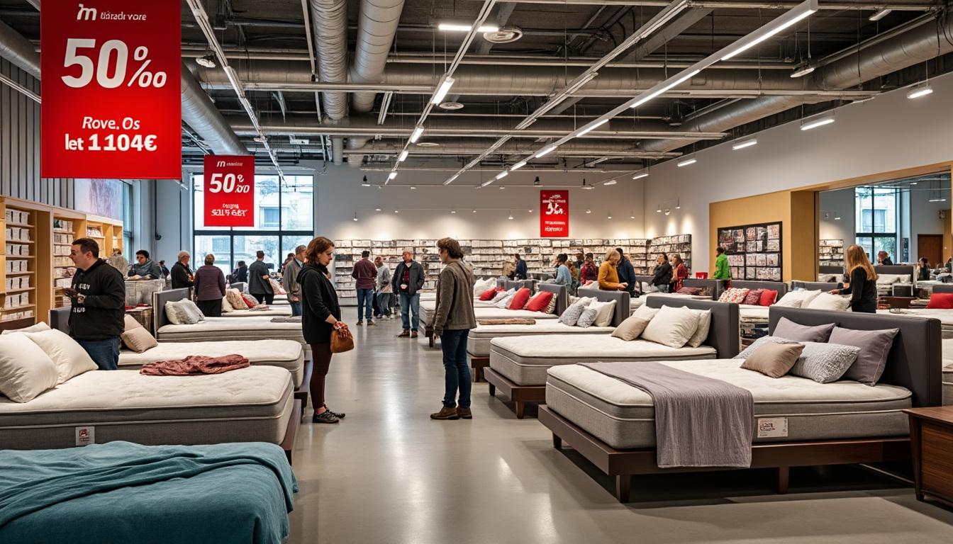 profitez de la liquidation exceptionnelle avant rénovation chez literie joly au mans : des offres inédites sur matelas, sommiers et accessoires literie à ne pas manquer !