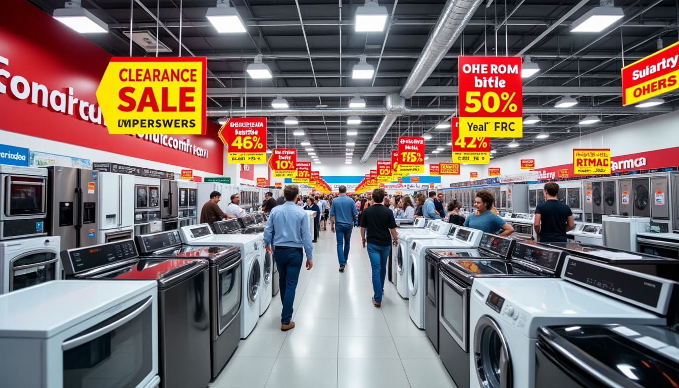 profitez des opérations de déstockage chez conforama et découvrez 5 offres exceptionnelles sur l’électroménager à prix cassés. faites de bonnes affaires avec des remises exclusives sur des appareils de qualité !