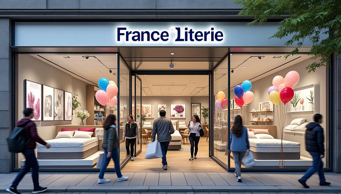 découvrez le nouveau magasin france literie à basse-goulaine ! ouverture ce vendredi : profitez d'un large choix de matelas, sommiers et accessoires pour un sommeil de qualité. conseils personnalisés et offres exclusives vous attendent.