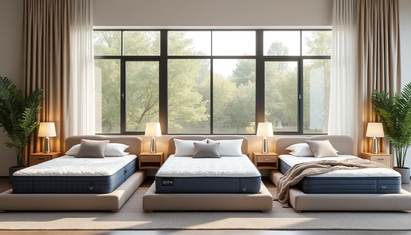 profitez des offres exceptionnelles chez conforama avec jusqu'à -50% sur une sélection de 3 matelas incontournables pour un sommeil de qualité à petit prix.