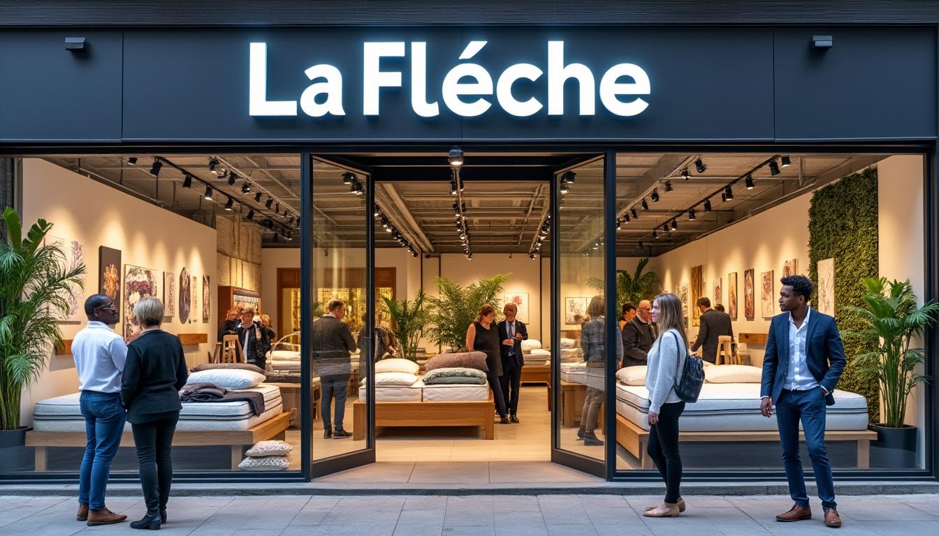 découvrez la flèche, le magasin de literie rénové qui séduit une clientèle grandissante grâce à son large choix de matelas et accessoires de qualité, pour un sommeil optimal.