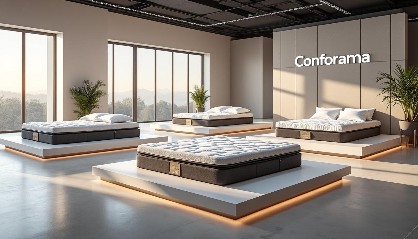 profitez des soldes matelas chez conforama avec des réductions exceptionnelles sur une large sélection de modèles. confort et qualité à prix cassés pour un sommeil réparateur.